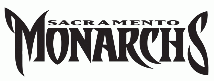 Sacramento Monarchs 1997-2010 Wordmark Logo iron on transfers for clothing